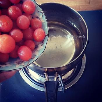 白葡萄酒糖渍樱桃番茄的做法步骤7