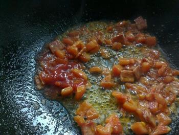 培根番茄意面的做法步骤8