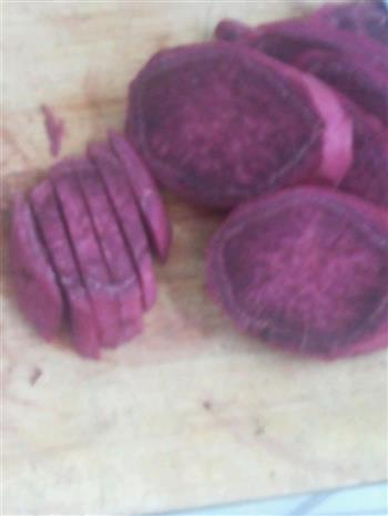 养胃紫薯粥的做法步骤2