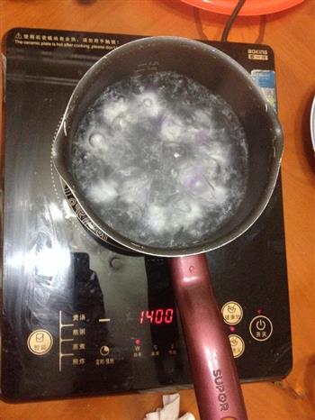 姜薯紫薯水晶汤圆的做法步骤4