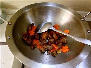 胡萝卜炖羊肉的做法步骤4
