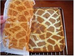 长颈鹿花纹奶油蛋糕卷的做法图解12