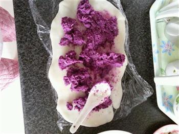 紫薯糯米卷的做法步骤12