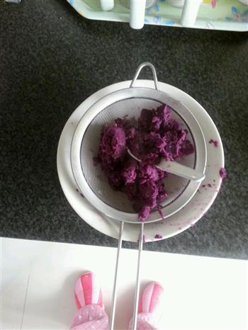 紫薯糯米卷的做法步骤6