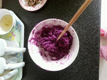 紫薯糯米卷的做法图解8