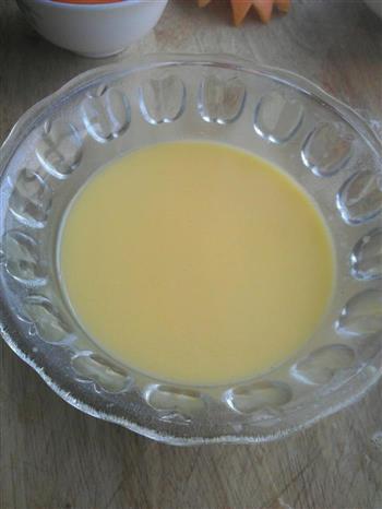甜橙蒸蛋的做法步骤4