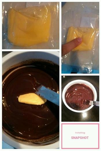 榛仁松露巧克力的做法步骤2