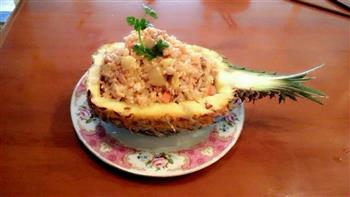 泰式菠萝炒饭的做法图解9