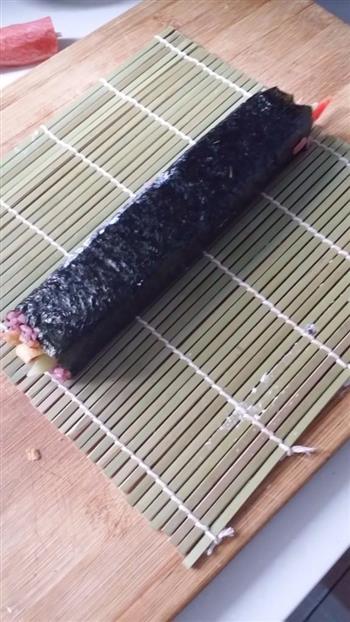 紫米金枪鱼寿司的做法图解5