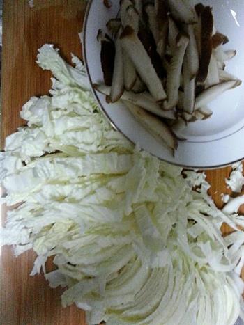 香菇白菜的做法步骤1