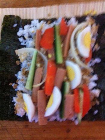 超好吃的寿司卷的做法图解6