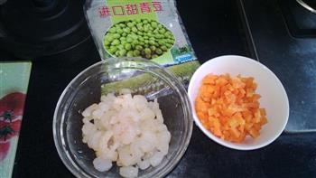 四色青豆虾仁的做法步骤1