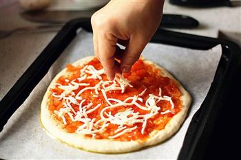 培根杂蔬披萨的做法步骤9