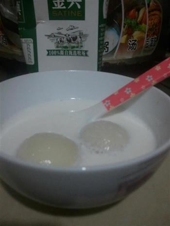 牛奶汤圆的做法步骤3