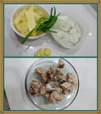 山药土豆排骨汤的做法步骤1