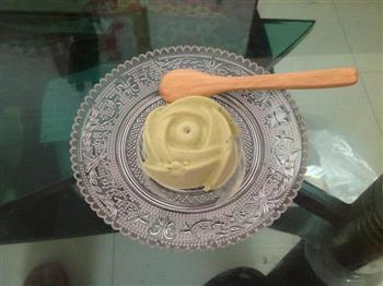 玫瑰花造型抹茶冰淇淋的做法图解1