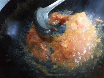 美味的西红柿疙瘩汤的做法步骤5