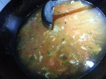 美味的西红柿疙瘩汤的做法步骤8