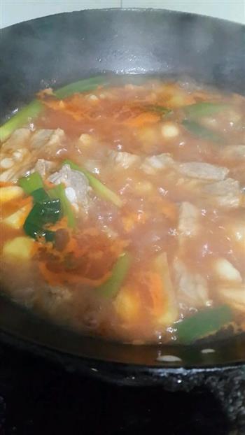 韩国-直译就是土豆排骨汤的做法图解4