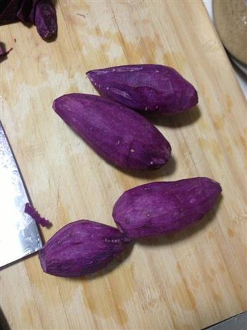 紫薯球的做法步骤1
