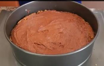 Nutella巧克力酱芝士蛋糕的做法图解4