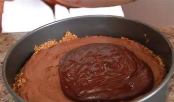 Nutella巧克力酱芝士蛋糕的做法图解7