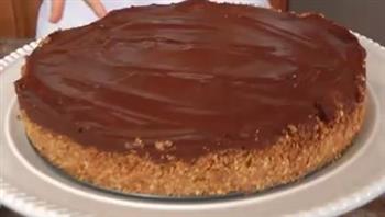Nutella巧克力酱芝士蛋糕的做法图解8