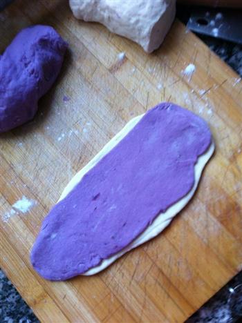 花样紫薯馒头的做法图解14