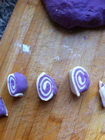花样紫薯馒头的做法步骤16