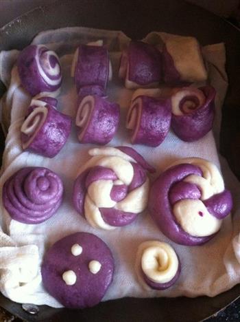 花样紫薯馒头的做法图解22