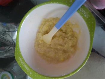 宝宝辅食-菜花鸡蛋米粉的做法步骤4