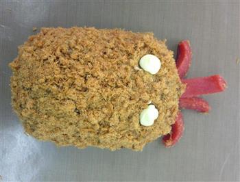 章鱼肉松面包的做法图解15