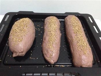 紫薯豌豆黄面包的做法步骤7