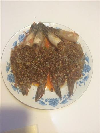 香辣芝士烤大虾的做法步骤9