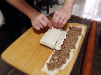 千层香菇牛肉饼的做法步骤6