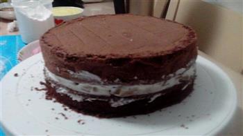 海底世界翻糖巧克力蛋糕的做法步骤2