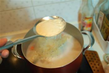 北极虾珍珠疙瘩汤的做法图解8