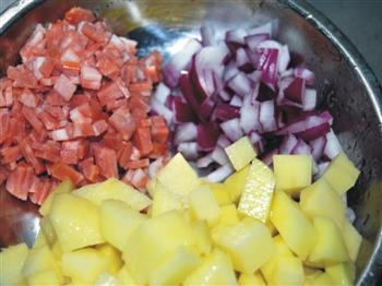 培根土豆浓汤的做法步骤2