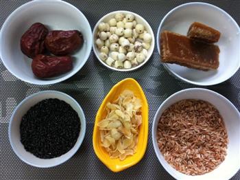 红米养生粥的做法步骤2