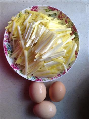 韭黄炒鸡蛋的做法图解1