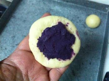 紫薯花式面包的做法步骤4