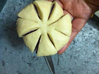 紫薯花式面包的做法步骤9