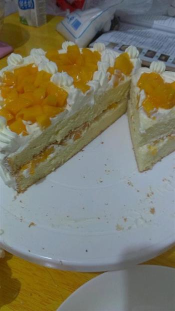 芒果蛋糕的做法步骤7