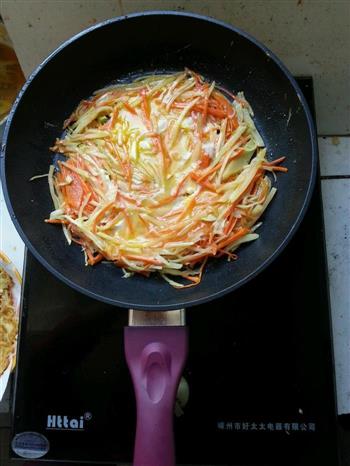 香煎土豆丝的做法步骤4