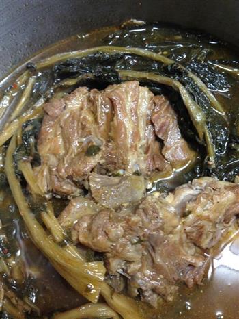 韩式大酱脊骨汤的做法步骤8