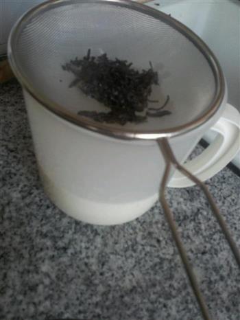 自制丝袜奶茶的做法步骤4