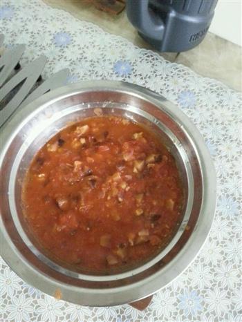 番茄香菇肉酱通心粉的做法步骤6