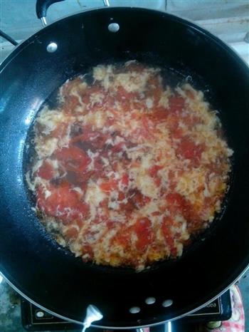 番茄鸡蛋汤的做法步骤6