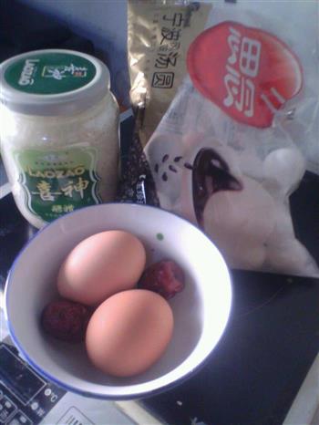 鸡蛋醪糟汤圆的做法步骤1