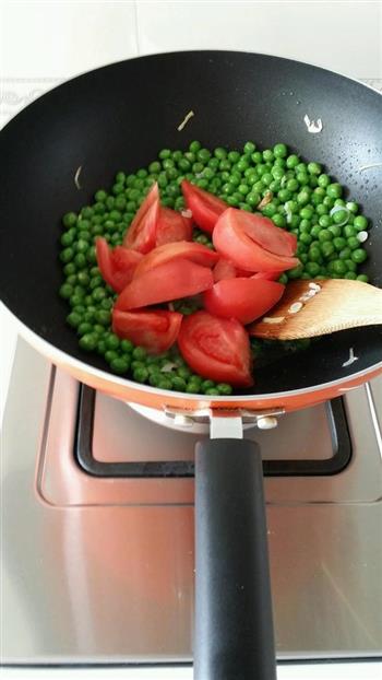茄汁豌豆下饭菜的做法步骤5